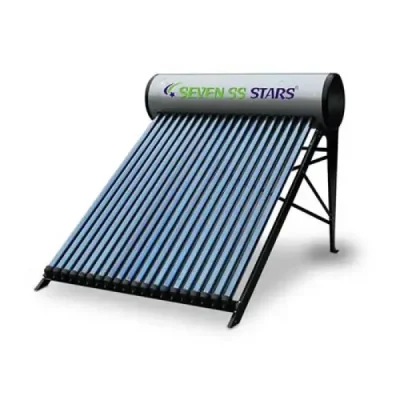 Seven SS Stars 200 Liters Pressurized Solar Water Heater (Galvanized)